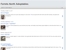 Tablet Screenshot of adopt.ferretsnorth.org